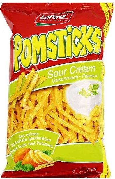 Lorenz Pomsticks Sour Cream 100 g