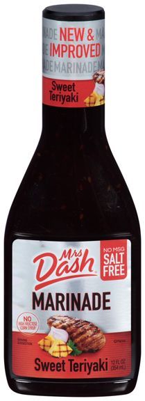 Mrs Dash Sweet Teriyaki Marinade Salt-Free 354 ml