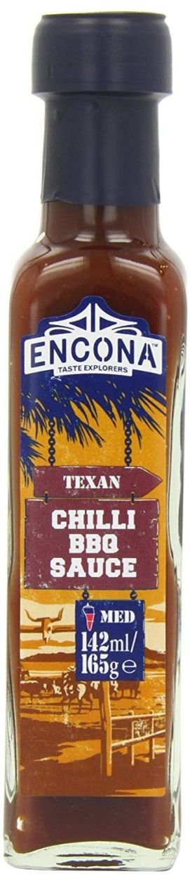 Encona Texan Chilli BBQ Sauce 142 ml