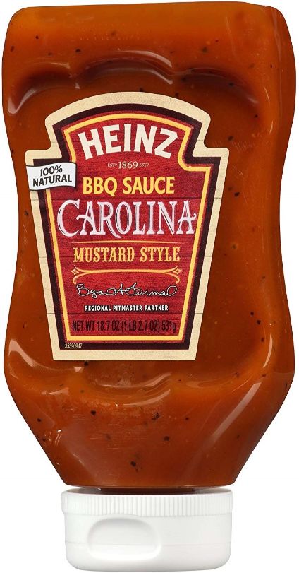 Heinz BBQ Sauce Carolina Sweet Mustard Style 531 g