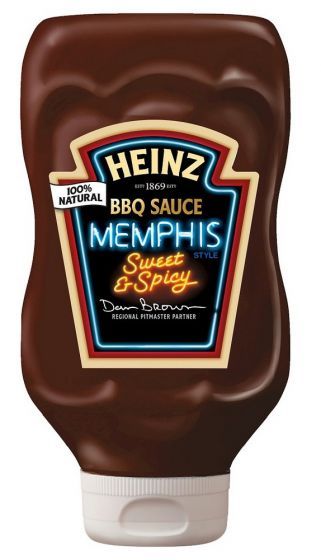 Heinz BBQ Sauce Memphis Style Sweet & Spicy 578 g