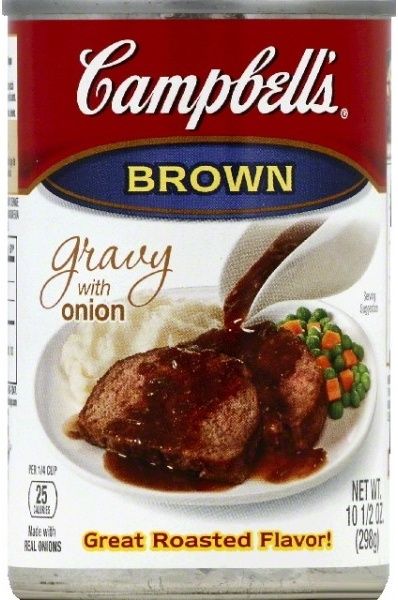 Campbell's Brown Gravy With Onions 298 g