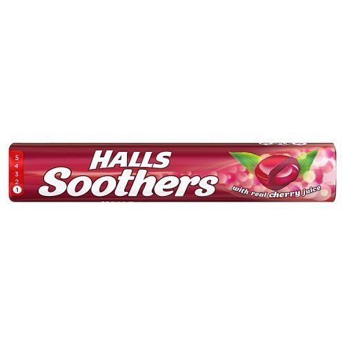 Halls Soothers With Real Cherry Juice 45 g