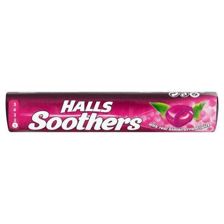 Halls Soothers Soothing Blackcurrant 45 g