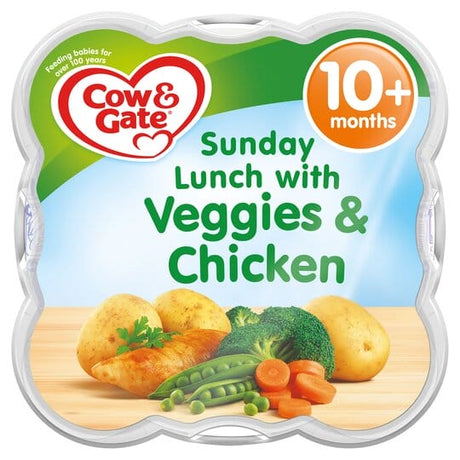 Cow & Gate Sunday Lunch With Veggies & Chicken 10 Months+ 230 g