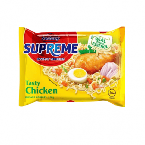 Sedaap Supreme Instant Noodles Tasty Chicken 70 g x5+1