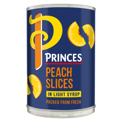 Princes Peach Slices In Light Syrup 410 g