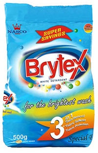 Brytex 3 in 1 White Detergent 500 g