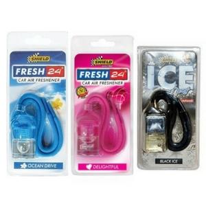 Shield Fresh 24 Car Air Freshener Assorted 7 ml