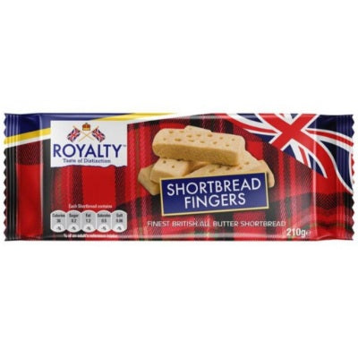 Royalty Shortbread Fingers 210 g