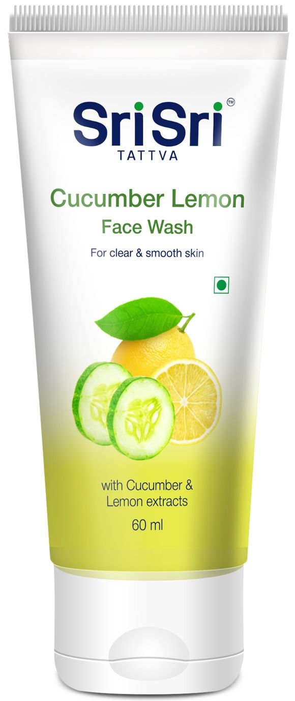 Sri Sri Tattva Face Wash Cucumber Lemon 100 ml