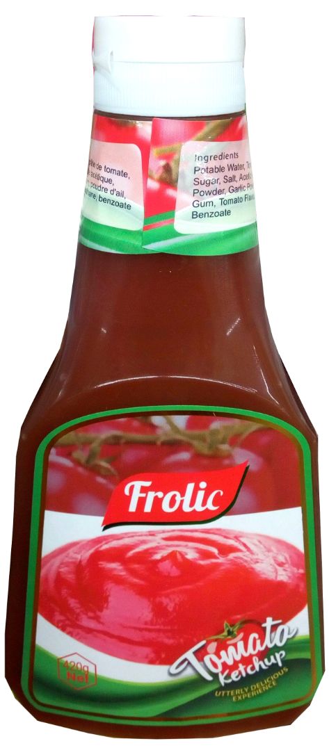 Frolic Tomato Ketchup Pet 420 g