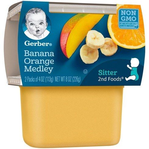 Gerber Banana Orange Medley 113 g x2