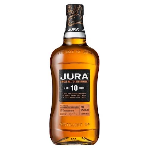 Jura Single Malt Scotch Whisky Aged 10 Years 70 cl