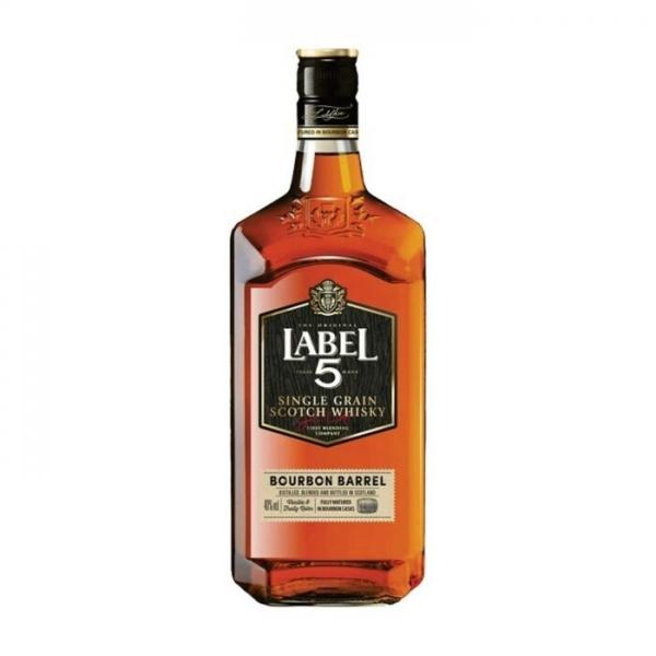 Label 5 Bourbon Barrel Single Grain Scotch Whisky 75 cl