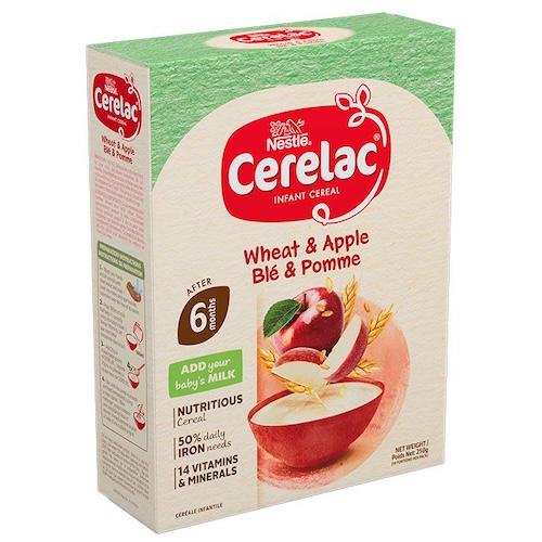 Nestle Infant Cereal Wheat & Apple 6 Months + 250 g