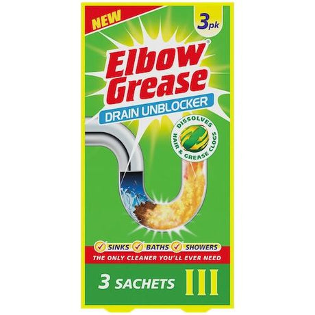 Elbow Greese Drain Unblocker 25 g x3