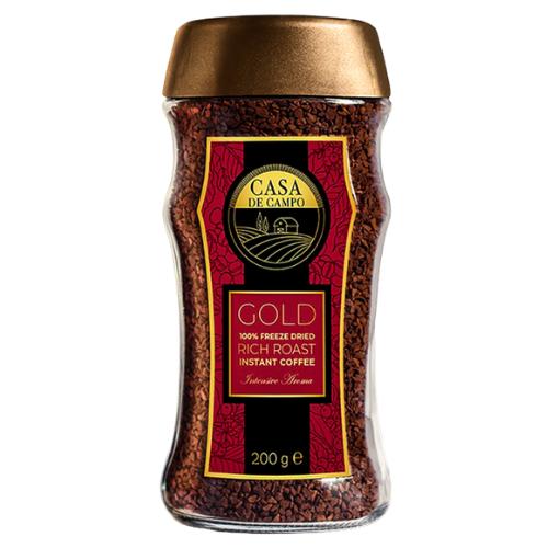 Casa De Campo Gold Rich Roast Instant Coffee 200 g