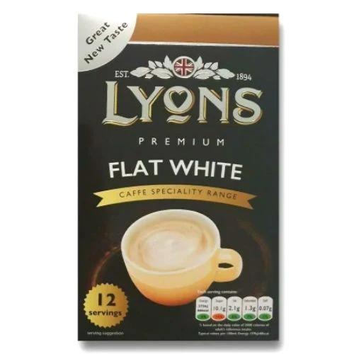 Lyons Premium Flat White Coffee 180 g x12