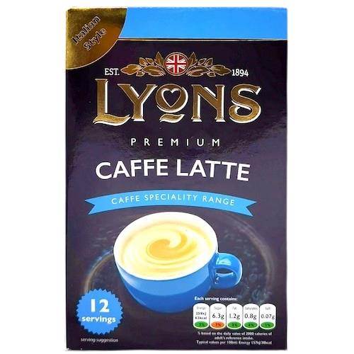 Lyons Premium Caffe Latte 180 g x12