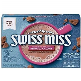 Swiss Miss Hot Cocoa Mix Reduced Calorie Milk Chocolate 88 g