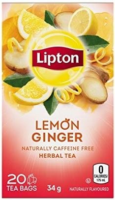 Lipton Herbal Tea Lemon Ginger 39.6 g x20