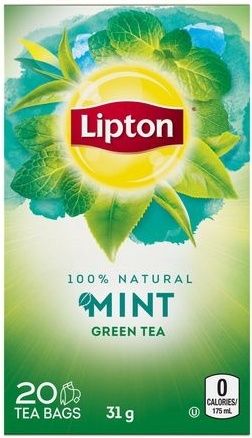 Lipton Natural Green Tea With Mint 38.3 g x20