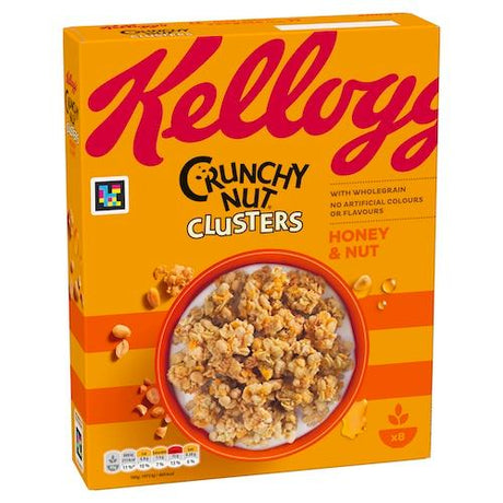 Kellogg's Crunchy Nut Honey & Nuts Clusters 400/450 g