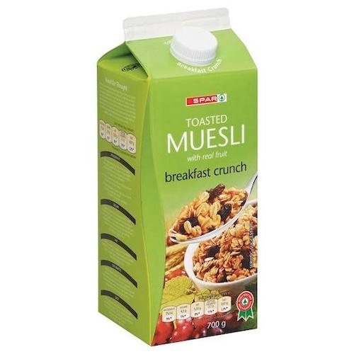 Spar Muesli Breakfast Crunch 750 g