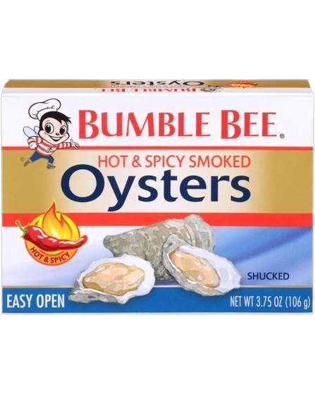 Bumble Bee Hot & Spicy Smoked Oysters 106 g