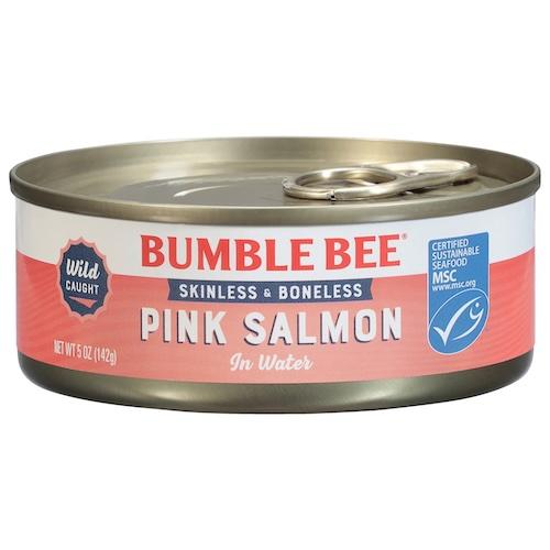 Bumble Bee Wild Caught Pink Salmon In Water 142 g