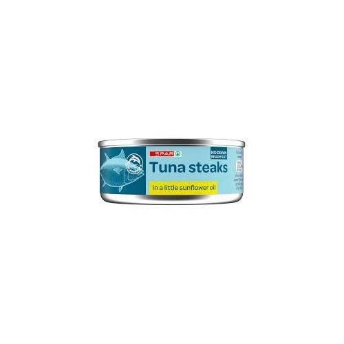 Spar Tuna Steaks In A Little Sunflower Oil 110 g