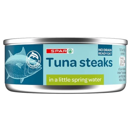 Spar Tuna Steaks In A Little Spring Water 110 g