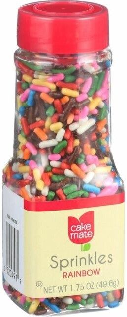 Cake Mate Sprinkles Rainbow 49.6 g