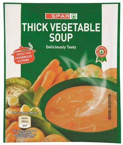 Spar Thick Vegetable Soup 60 g