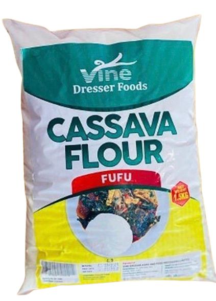 Vine Dresser Foods Cassava Flour Fufu 1.5 kg