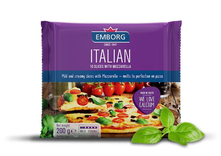 Emborg Italian With Mozzarella Slices 200 g x10