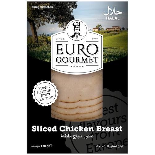 Euro Gourmet Sliced Chicken Breast 130 g