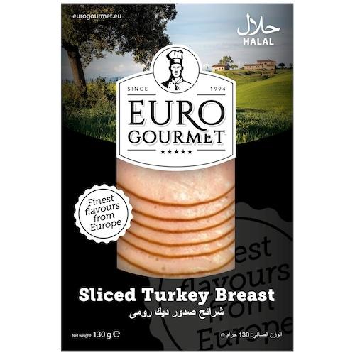 Euro Gourmet Sliced Turkey Breast 130 g