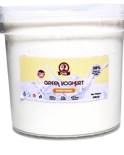 Ovis Greek Yoghurt Unsweetened 500 ml