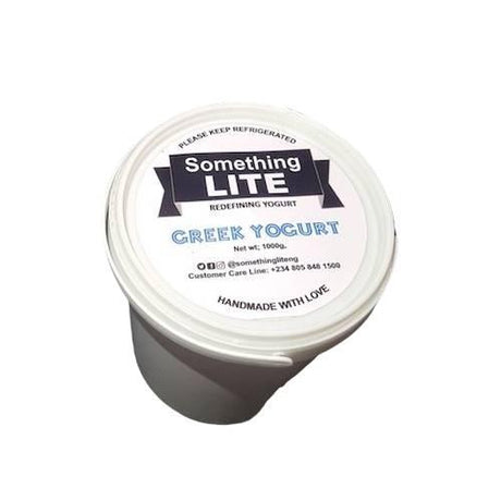 Something Lite Greek Yoghurt Unsweetened 1 L