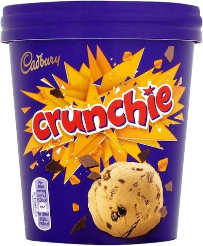 Cadbury Crunchie Ice Cream 480 ml