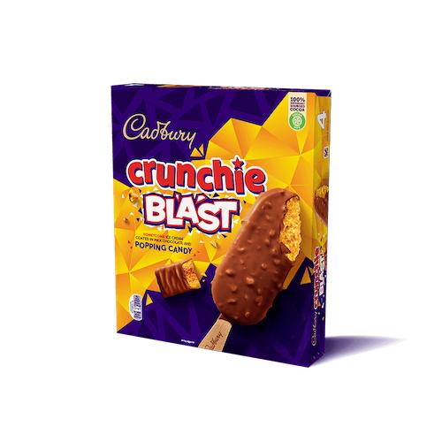 Cadbury Crunchie Blast Ice Cream 60 ml x5