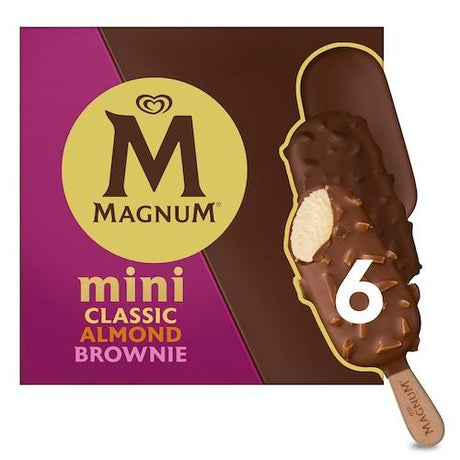 Magnum Mini Classic Almond Brownie 270 ml x6