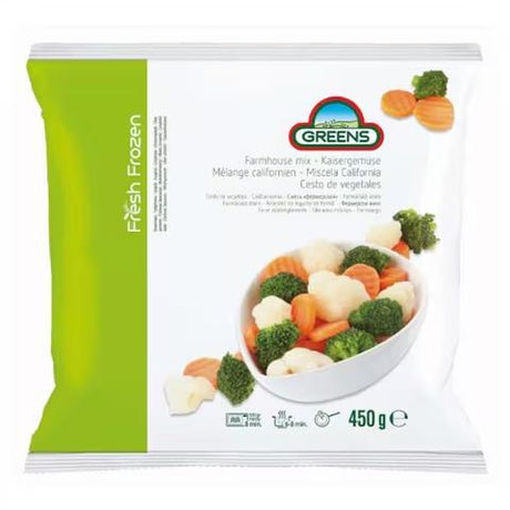 Greens Fresh Frozen Mix Vegetables 450 g