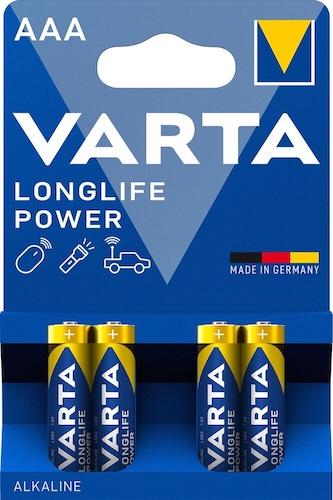 Varta Long Life Alkaline Battery AAA x4