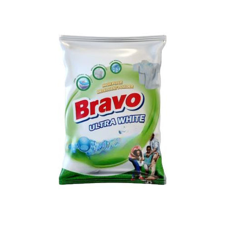 Bravo Ultra White High Foam Detergent Powder 500 g