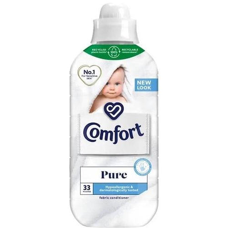 Comfort Fabric Conditioner Pure 33 Washes 990 ml