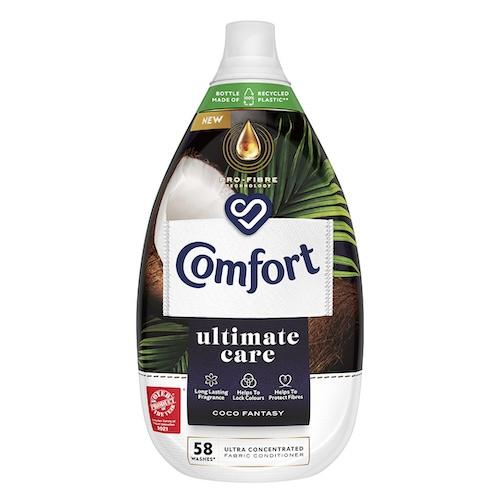 Comfort Ultimate Care Fabric Conditioner Coco Fantasy 58 Washes 870 ml