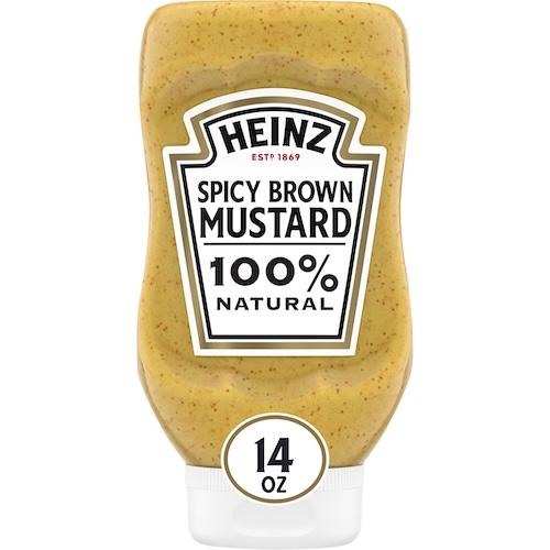 Heinz Spicy Brown Mustard 396 g